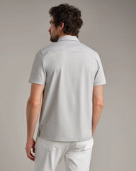 [OFFLINE] Commuter Polo - Slim Fit -- Gray Stone Oxford