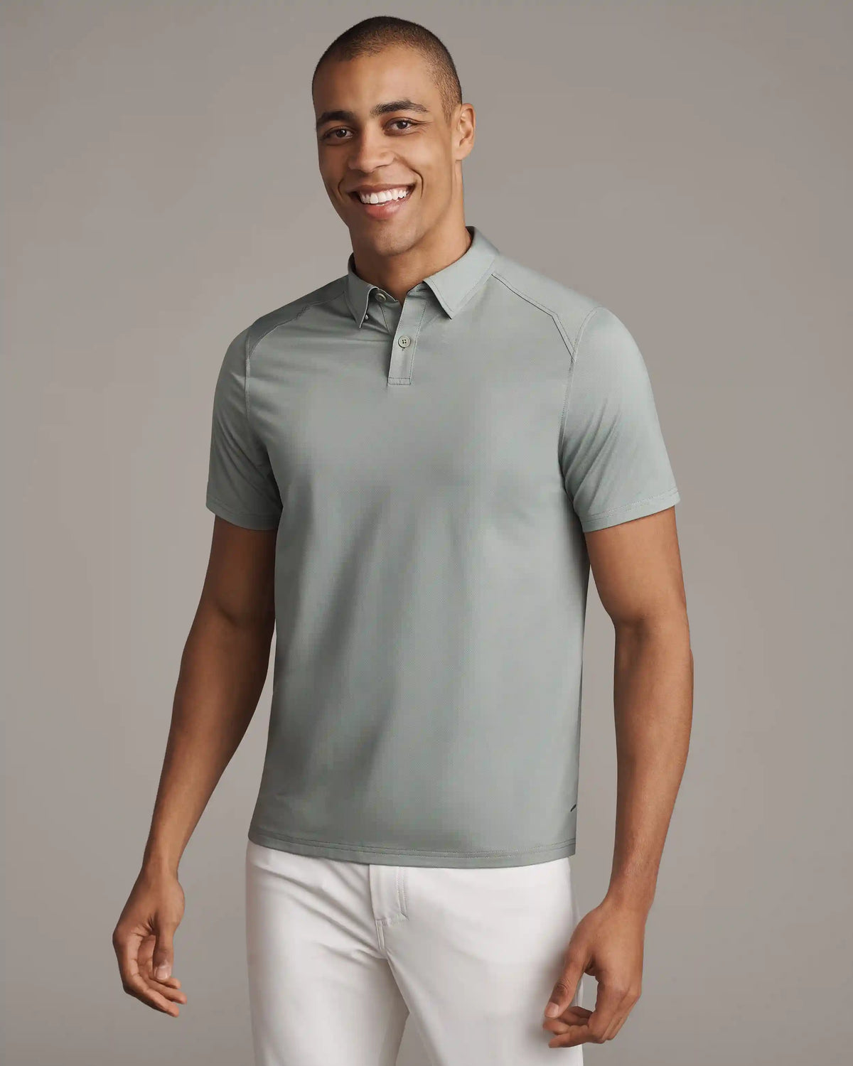 [OFFLINE] Commuter Polo - Slim Fit -- Green Sage