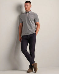 [OFFLINE] Commuter® Polo - Slim Fit -- Cinnamon Red Stripe