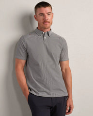[OFFLINE] Commuter® Polo - Slim Fit -- Cinnamon Red Stripe