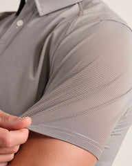 [OFFLINE] Commuter® Polo - Slim Fit -- Cinnamon Red Stripe