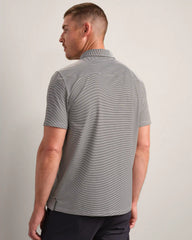[OFFLINE] Commuter® Polo - Slim Fit -- Cinnamon Red Stripe