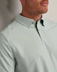 [OFFLINE] Commuter® Polo - Slim Fit -- Green Mist Line Dash