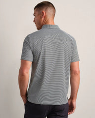 [OFFLINE] Commuter® Polo - Slim Fit -- Lichen Green Stripe