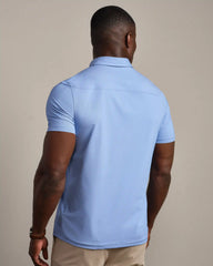 Commuter® Polo -- True Blue Oxford