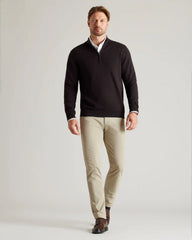 Commuter® 1/4 Zip Sweater -- Dark Espresso