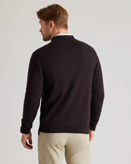 Commuter® 1/4 Zip Sweater -- Dark Espresso