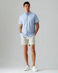 Commuter® Short Sleeve Button Down -- Blue