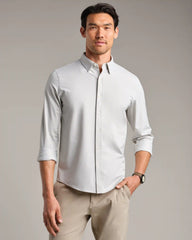 [OFFLINE] Commuter Shirt - Classic Fit -- Gray Stone Oxford