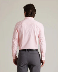 [OFFLINE] Commuter Shirt - Classic Fit -- Pink Mini Windowpane