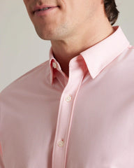 [OFFLINE] Commuter Shirt - Classic Fit -- Pink Mini Windowpane