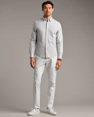 [OFFLINE] Commuter Shirt - Slim Fit -- Gray Stone Oxford