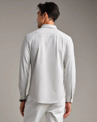 [OFFLINE] Commuter Shirt - Slim Fit -- Gray Stone Oxford