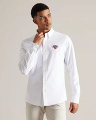 NBA Commuter® Shirt - Slim Fit -- White -- New York Knicks