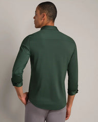 [OFFLINE] Commuter Shirt - Slim Fit -- Moss Green Oxford
