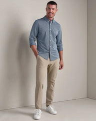 [OFFLINE] Commuter® Shirt - Slim Fit -- Navy/Light Blue Stripe