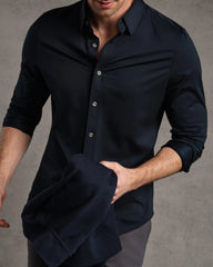 Commuter® Shirt - Slim Fit -- True Navy Oxford