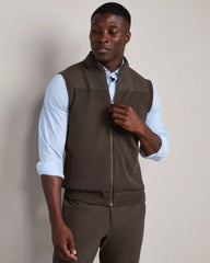 Commuter Sweater Vest -- Cafe Noir