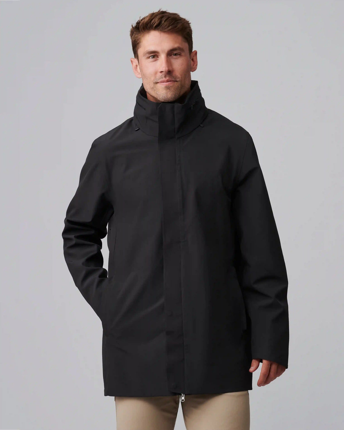 Copenhagen Raincoat -- Black