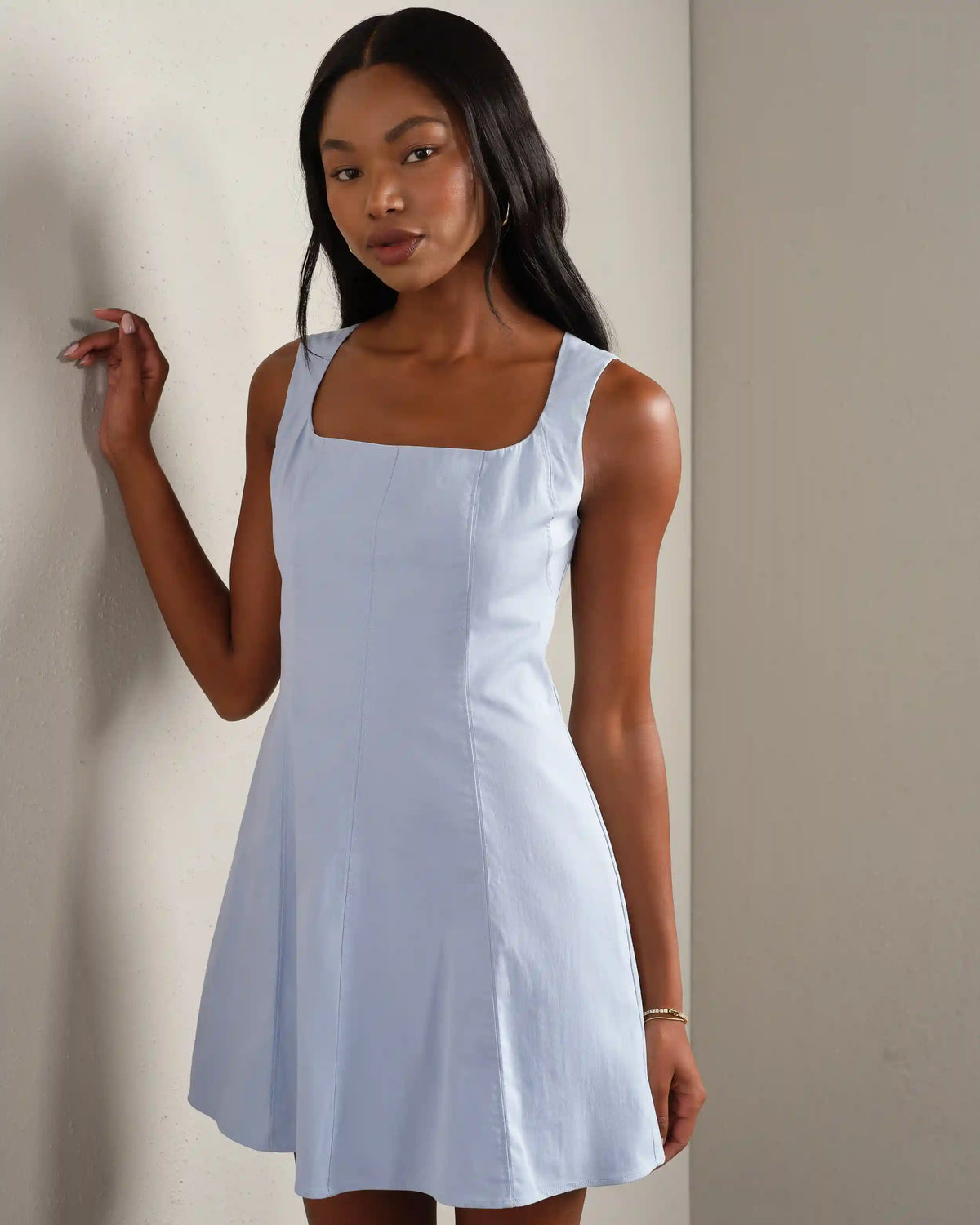 [OFFLINE] Cotton+ Dress -- Frost Blue