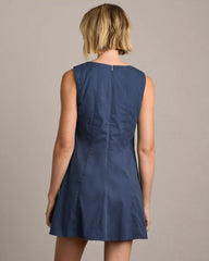 [OFFLINE] Cotton+ Dress -- Navy Blue