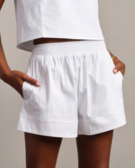 Cotton+ Short -- White