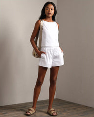 Cotton+ Short -- White