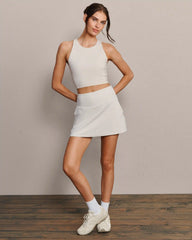 [WHOLESALE] Course to Court Skort - 14" -- Sand