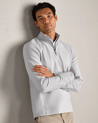 [OFFLINE] Covert Rib 1/4 Zip -- Whisper Gray