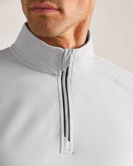 [OFFLINE] Covert Rib 1/4 Zip -- Whisper Gray