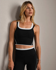 DoubleTake Layer Bra -- Pure Black