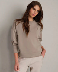 DreamGlow® Crewneck -- Beige Stone