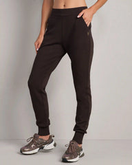 DreamGlow® Zip Jogger-- Dark Espresso