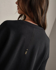 DreamGlow® Relaxed Tee -- Pure Black Heather