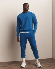 DreamState Crewneck -- Logo Deep Sea Blue