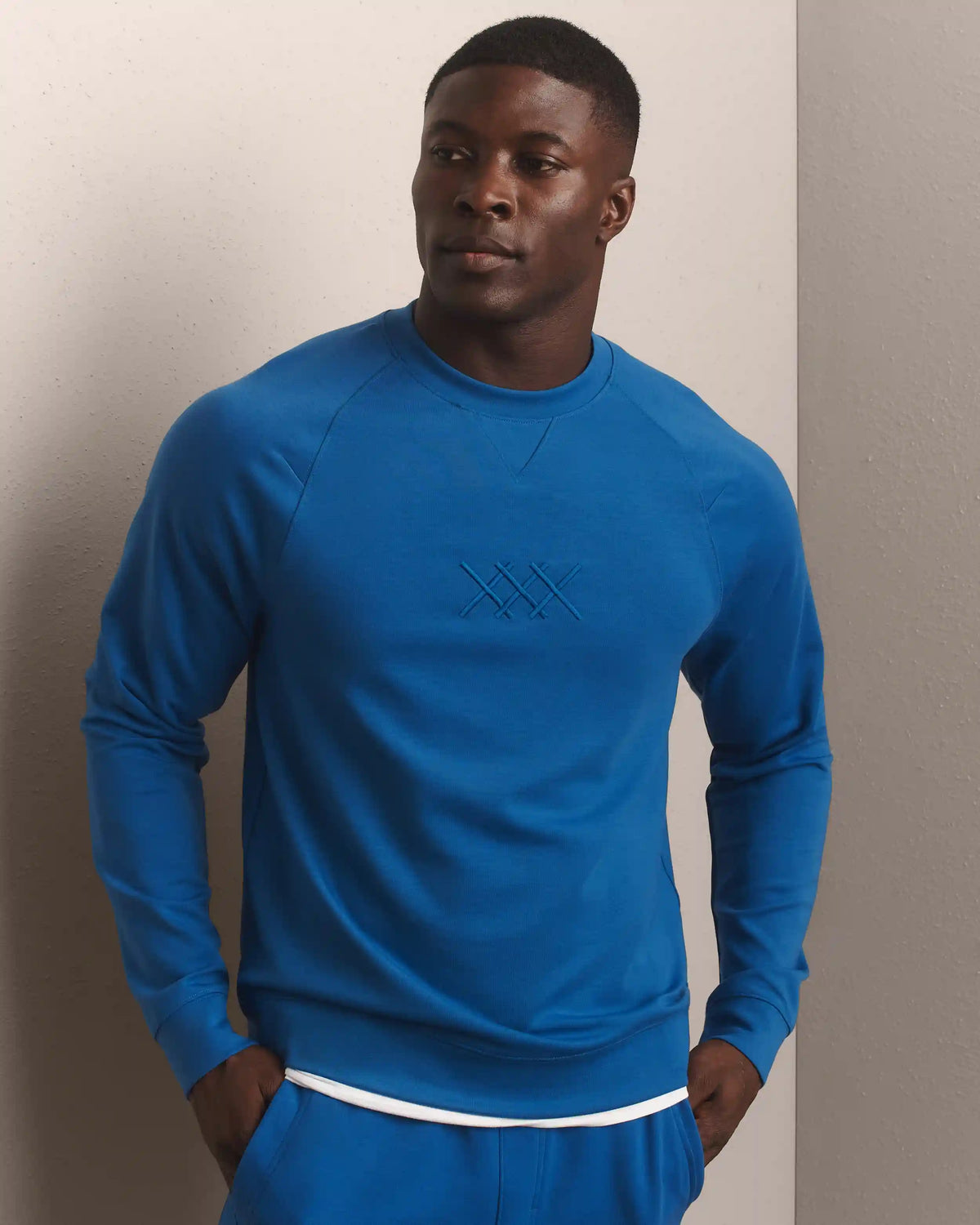 DreamState Crewneck -- Logo Deep Sea Blue