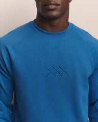 DreamState Crewneck -- Logo Deep Sea Blue