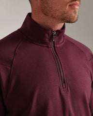 [OFFLINE] DreamState 1/4 Zip -- Bordeaux Red
