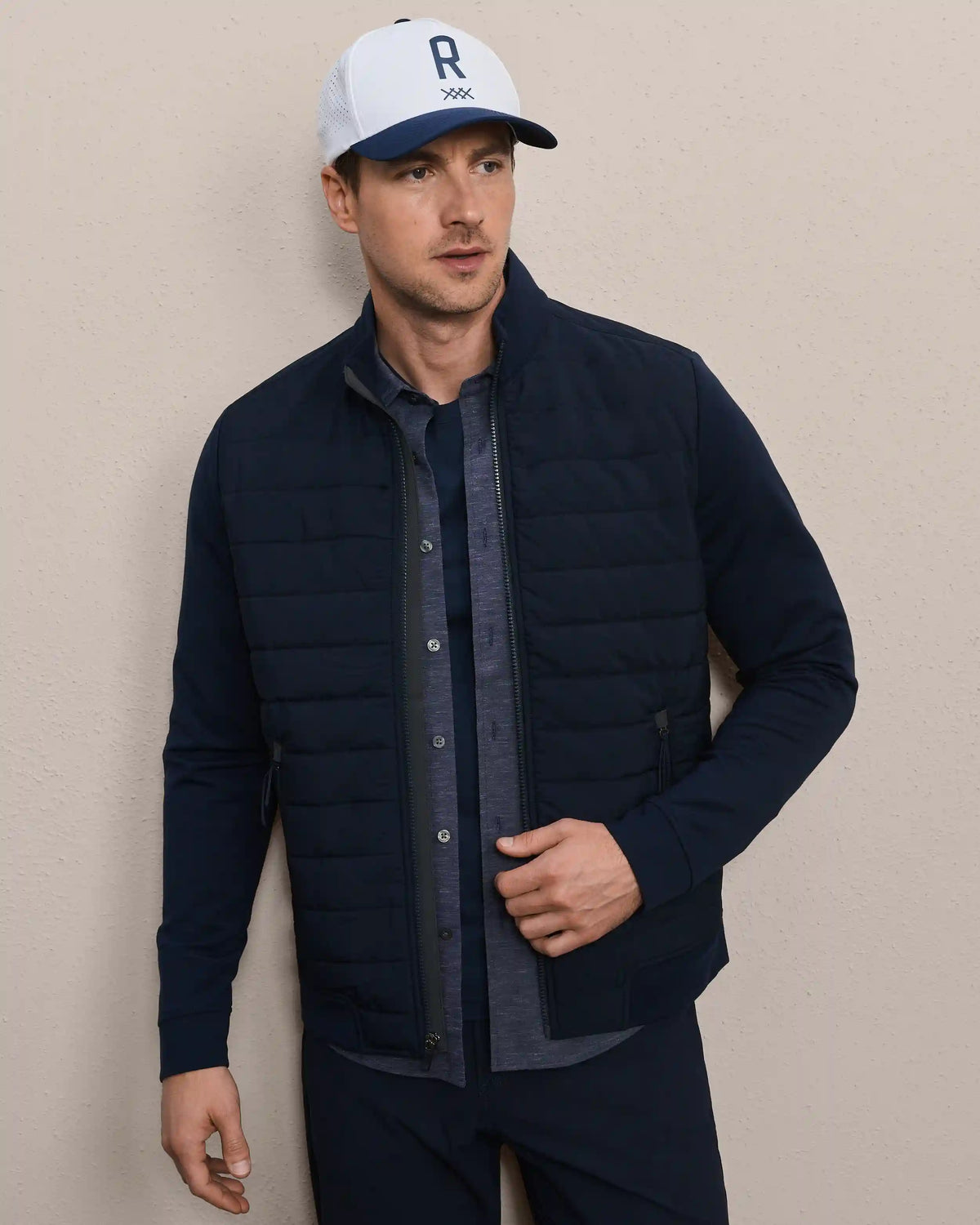 DreamState Quilted Jacket -- True Navy