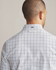Dune Golf Jacket -- White Windowpane Check