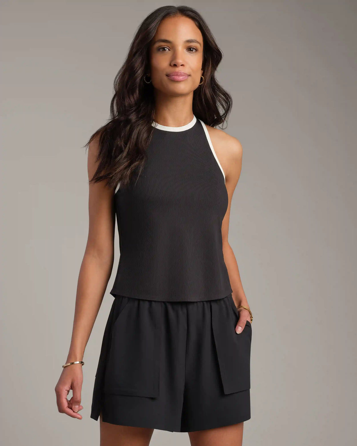 Easy Rib Tank -- Black