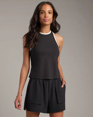 Easy Rib Tank -- Black