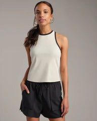 Easy Rib Tank -- Ivory