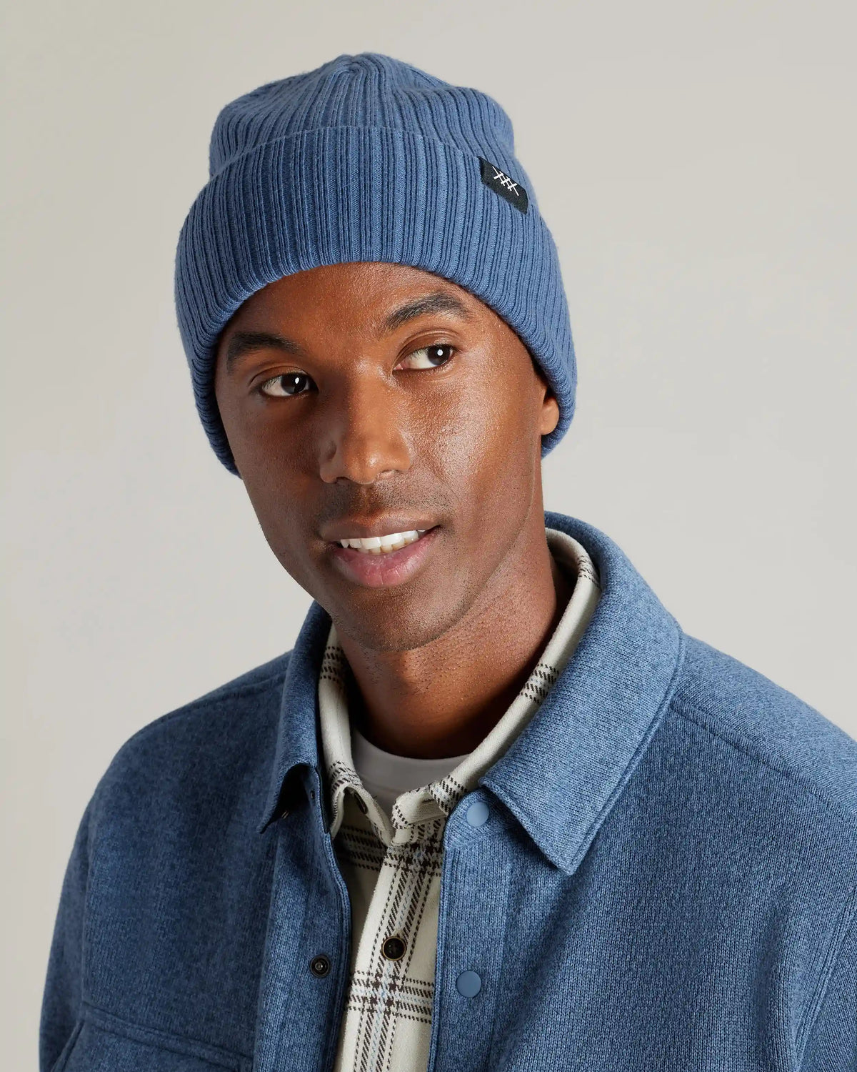 Emerson Beanie -- Steel Blue