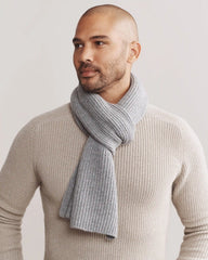 Emerson Scarf -- Light Gray Heather