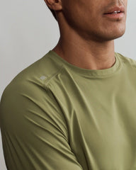 Extra Mile Long Sleeve -- Olivine/Seagrass Green