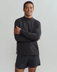 Extra Mile Fleece Pullover -- Black