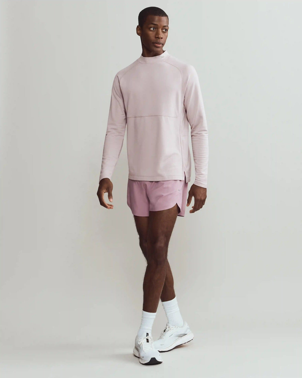 Extra Mile Fleece Pullover -- Cloud Gray