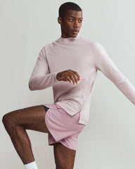 Extra Mile Fleece Pullover -- Cloud Gray