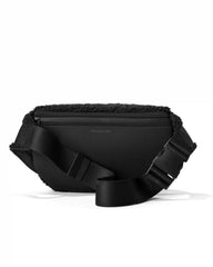 Dagne Dover Jax Large Fanny Pack - Shearling -- Onyx Shearling